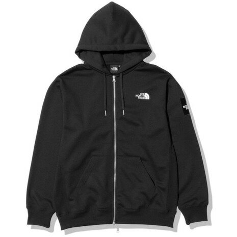 【11/25 24h限定 エントリー＆対象3店舗買い回りで最大P10倍！】ノースフェイス（THE NORTH FACE） アウトドア スウェット パーカー 速乾 スクエアロゴフルジップ NT62232 K （メンズ）