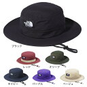 ノースフェイス（THE NORTH FACE）（メンズ）帽子 ハット ホライズンハット NN02336 春 紫外線対策 UVカット 紐付き帽子 サイズ調整 アウトドア