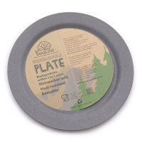 EcoSouLife ラージ ディナー プレート Large Dinner Plate 14715 Charcoal キャンプ用品 食器 （Mens、Ladys）の画像