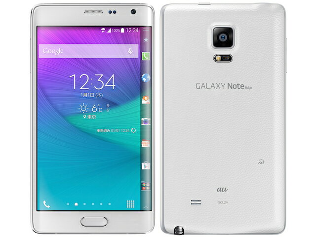 【新品・未使用】GALAXY Note Edge SCL24 [フロストホワイト]白ロム …...:lcs-live:10002459