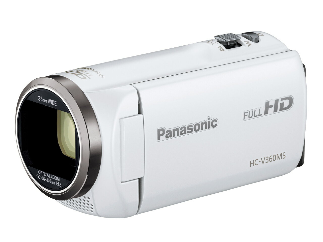 【楽天市場】Panasonic(パナソニック) HC-V360MS[ホワイト] ハンディカメラ：らいぶshop