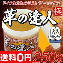 革の達人 極 250g 【送料無料】【あす楽対応】 革製品 革靴 レザーのメンテナンス 革のお手入れに!!【 革 レザーワックス 保革油 革の手入れ 靴磨き 】...