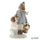 リヤドロ 冬の子供 12517(30×17cm) リアドロ LLADRO 記念品 青年・少年 置物 オブジェ 人形 フィギュリン インテリア