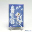 マイセン (Meissen) 陶板 青のメルヘン 930008/9p334 狼と七匹の子やぎ達(額無)【楽ギフ_包装選択】【楽ギフ_のし宛書】