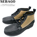 メンズ カジュアルシューズ セバゴ FILSON KNIGHT B73066 BLACK/WAX CANVAS ブラック/ワックスキャンバス ●
