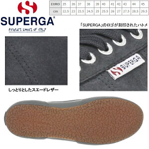 スペルガSupergaスニーカー2750レディースメンズSuperga2750SueuS003SR0ローカットスエードレザースニーカー【NINI-33nttd】●