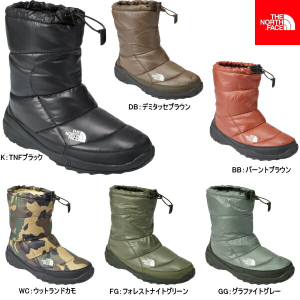 ノースフェイス ダウン メンズ ブーツ ヌプシ THE NORTH FACE Nuptse Bootie V NF51483 ザ・ノースフェイス ヌプシ ブーティー 5 スノーブーツ 雪 【送料無料】●【NJNJ-24jlhd】【楽ギフ_包装】