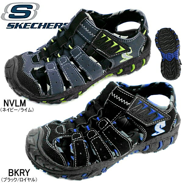 サンダル スポーツサンダル キッズ ジュニア スケッチャーズ　SKECHERS （KBS 2380）男の子 スニーカー【SALE】●【509LELE-01pjr】【RCPmara1207】