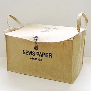 GADGET／JUTE NEWS PAPER BOX（1159）