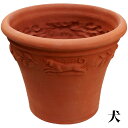 WillowPottery スプリッジドポット FS2【テラコッタ】【イギリス】【ハンドメイド】【ウィローポッタリー】