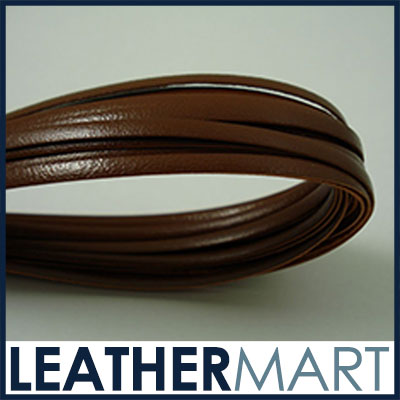 レザークラフト用かがり紐　タンニンなめし牛革平レース3mm(10本)...:leathermart:10000061