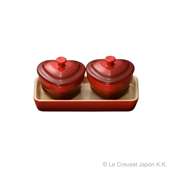 ミニチュア・ラムカン・ダムール・セット ル・クルーゼ ルクルーゼ LE CREUSET ギフト洋食器 小皿 容器 陶器 - 通販 | 家具と