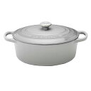 シグニチャー ココット・オーバル 25cm (マットホーロー) ル・クルーゼ ルクルーゼ LE CREUSET ギフト 鍋 鋳物 ホーロー鍋 送料無料