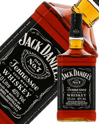 【包装不可】 ジャックダニエル ブラック 40度 箱なし 3000ml 正規