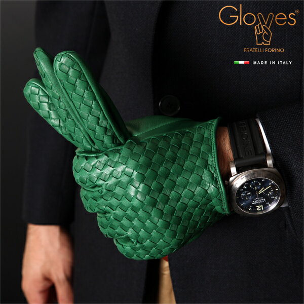 【Point×10】LTV共同販売 Gloves グローブス イタリア製 本革 イントレチャート 手袋【グローブス】【Gloves】◆ポイント10倍◆7/12(木)-7/17(火) 《送料無料》