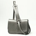 ジャンニキャリーニ GIANNI CHIARINI 5520 レザー バッグ ショルダーバッグ / シルバー【送料無料】【返品不可】