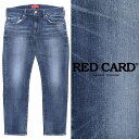 レッドカード(RED CARD)コットンストレッチ ハイライズ デニムパンツ ジーンズ アニバーサリーハイライズクロップ Anniversary Highrise Crope・26404HR-0241901【レディース】【JP】【■■】