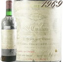 ショッピング赤 1969 シャトー シュヴァル ブラン 赤ワイン 辛口 750ml 古酒 Ch. Cheval Blanc