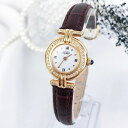 【仕上済/ベルト新品】カルティエ CARTIER コリゼ ダイヤ ダイヤモンド 鑑定書付 ゴールド レディース 腕時計 時計【中古】【送料無料】