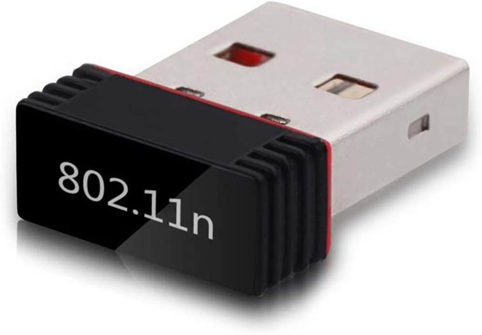 150Mbps ミニUSB WiFiアダプター 802.11n 超コンパクト プラグ&プレイ Windows/Mac対応
