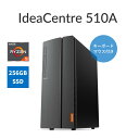  fXNgbvp\RFLenovo Ideacentre 510A AMD Ryzen 5(8GB 1TB HDD 256GB SSD AMD Radeon RX Vega 11 j^Ȃ L[{[hƃ}EXt OfficeȂ Windows10)   