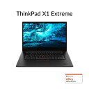  m[gp\R OfficeFLenovo ThinkPad X1 Extreme Core i7vZbT[ڃf(15.6^ FHD 16GB[ 1TB SSD NVIDIA GeForce GTX 1650 Windows 10 Microsoft Office Personal 2019 ubN)   