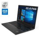  m[gp\RFLenovo ThinkPad E15 Core i7-10510Uڃf(15.6^ FHD 8GB[ 256GB SSD Windows10 OfficeȂ)   