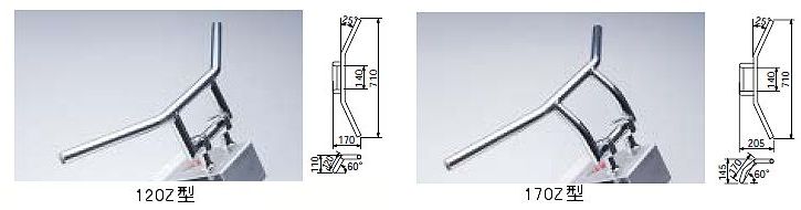 HURRICANE 1 (25.4mm)Inch Handle Bar 120170 Z å ʥϥꥱ󡡦1  ϥɥ С