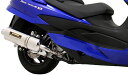 YOSHIMURA SUZUKI SKYWAVE250 TYPE-S, TYPE-SS, TYPE-M K7-K8 Ovalサイクロン　（ヨシムラ　スズキ　スカイウェーブ　タイプ　エス　エスエス　エム　オバール　ステンレスカバー）