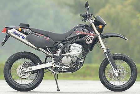 OVER RACING KAWASAKI D-TRACKER Titanium Full System Oval(쥤󥰡掠ǥȥå󡡥ե륷ƥࡡ