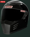 (ヘルメット バイク) SIMPSON (シンプソン) OUTLAW (アウトロー) BLACK (ブラック) 57 (7-1/8) (SG規格)