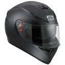 AGV K-3 SV (K3 SV) ヘルメット MATTE BLACK (マットブラック) サンバイザー標準装備 ピンロックシート付属 SG規格 MFJ公認 (返品 交換不可商品) (日本代理店正規品) (欠品あり 次回入荷予定未定)