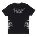 (ハフ) HUF SEWER TEE (SS_TEE)(HT65303SP16-BK) Tシャツ 半袖 カットソー 国内正規品