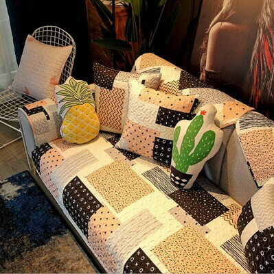 ソファーシート ソファーカバー シーズン通用タイプ サイズオーダー可能 滑りどめ生地 3点セット