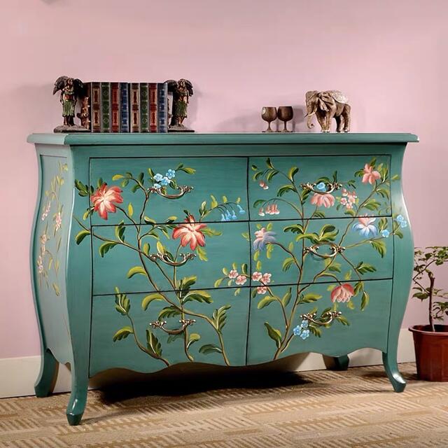 高級サイドテーブル．コンソールテーブル タンス コンソールチェスト 玄関テーブル