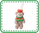 ダッフィー クリスマス 2015 パークコスチューム シェリーメイぬいぐるみバッジ 661 東京ディズニーシー限定 11/3発売