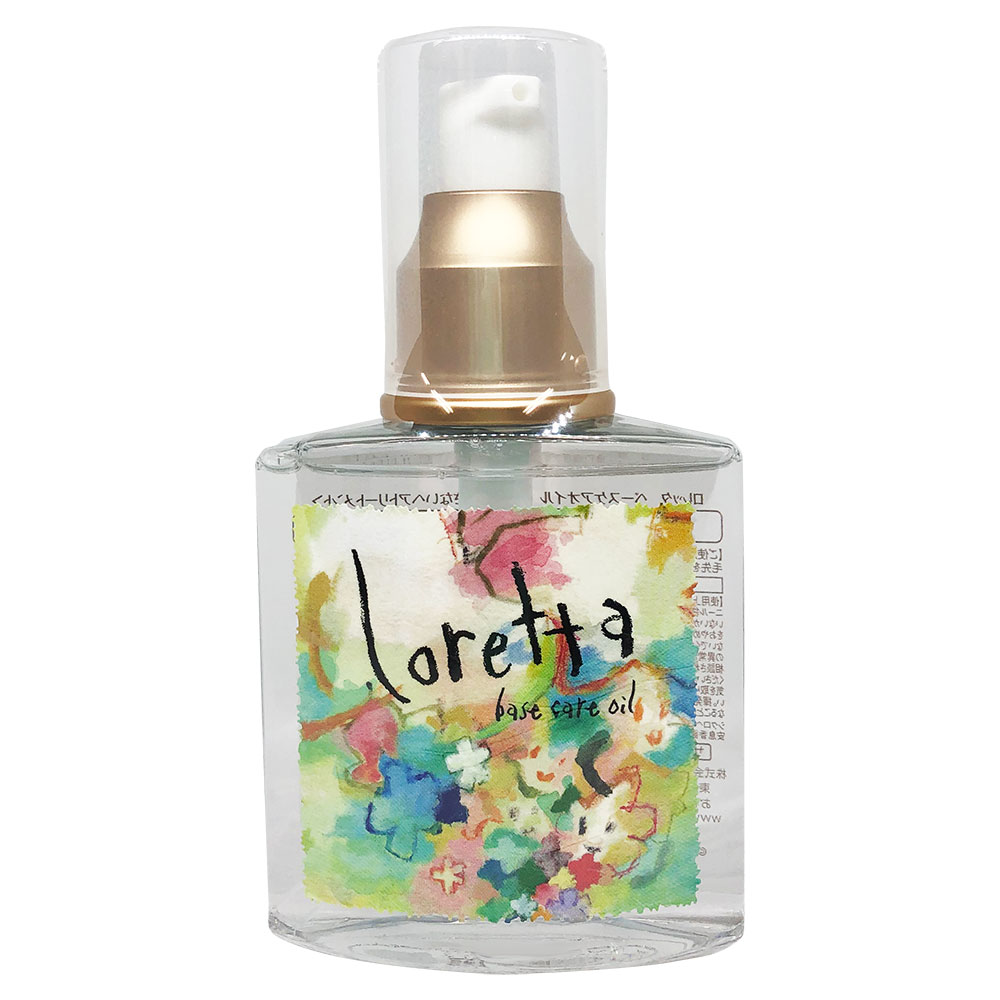 ロレッタ Loretta ベースケアオイル 120mL 洗い流さないトリートメント ヘアオイル アウトバスケア ヘアケア 薔薇 ローズ【定形外郵便】