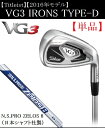 タイトリスト メンズ ゴルフ クラブ アイアン 単品【Titleist】VG3 IRONS TYPE-D 単品SHAFT:N.S.PRO ZELOS 8単品:#5,AW,SW