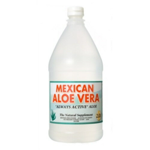 メキシカンアロエ メキシカンアロエ100% 2L沖縄産のアロエベラを原料に使用したアロエベラ飲料♪