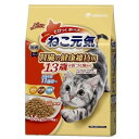ユニチャーム ねこ元気 【13歳以上用】まぐろ・白身魚・かつお入り(1.6kg) 【4520699651094】キャットフード/ドライフード/高齢猫