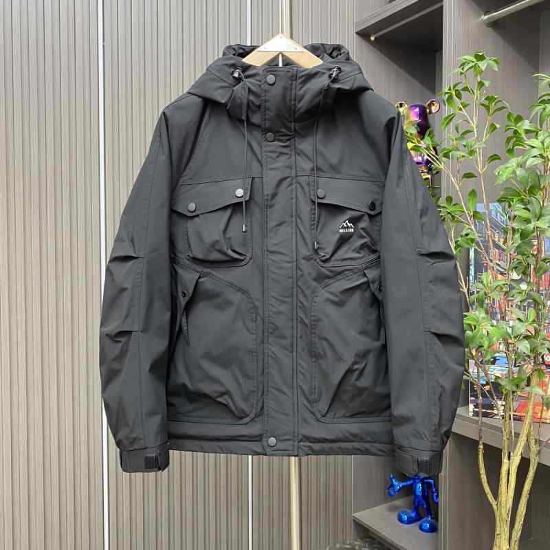 秋冬 コーデ メンズ 服 シンプル ファッション オシャレ 大人 かっこいい 大きいサイズ ストリート 紳士服 フード付き 綿 ジャケット アウター キルティング ジャケット アウター コットン ジャケット アウター