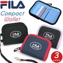 フィラ 財布 FILA レディース 二つ折り財布 ラウンドファスナー財布 サブ財布 女性 女の子 子供財布 小銭 札入れ ウォレット コインケース シンプル ブラック 黒 小学生 中学生 高校生 通学用 スポーツ 小さめ コンパクト ストラップ付き 子供 キッズ ジュニア 【CL】 7817