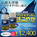 プロテオグリカン すこやか 2本セット 関節軟骨 サプリ 非変性2型コラーゲン N-アセチ