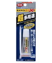 セメダイン 　スーパーX2　　　　P-10ML クリア屋外使用に耐える抜群の耐久性。耐熱性（−60℃〜120℃）。耐水性。耐衝撃性に優れています。