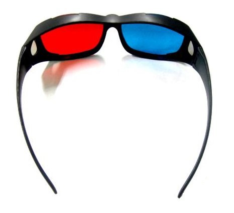 3Dメガネ 3Dグラス レンズカラー(レッド・ブルー) 立体メガネ 3Dテレビ...:life-mart:10000197