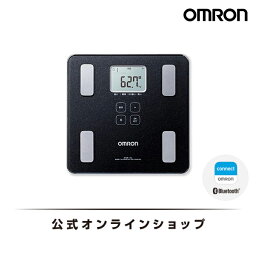 <strong>オムロン</strong> OMRON 公式 体重体組成計 デジタル HBF-227T-SBK シャイニーブラック <strong>体重計</strong> 体組成計 体脂肪 体脂肪率 基礎代謝 骨格筋率 スマホ スマホ連動 iPhone 連動 アプリ Bluetooth 乗るだけ 自動 シンプル コンパクト 高精度 送料無料 おしゃれ