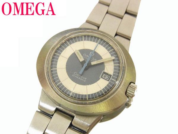 RM☆OMEGA オメガ ダイナミック 自動巻き腕時計 レディース 0458