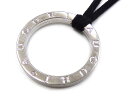 美品希少ブルガリ ネックレスキーリング AUGURI クリスマス J006【中古】アクセサリー 限定