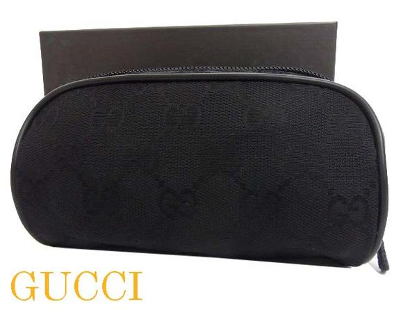 RM◎GUCCIグッチ GGキャンバス 化粧ポーチ 小物入れ【中古】