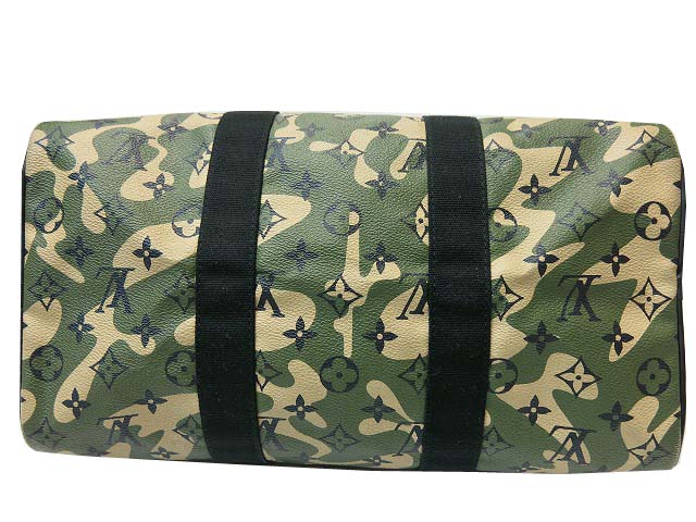 RARE! Japanese Authentic TAKASHI MURAKAMI Louis Vuitton Camouflage Hand Bag 2 | eBay